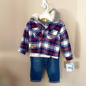 3 Piece "Work in Progress" Outfit